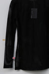 Walter van Beirendonck hand grid top AW22-23 8033 black